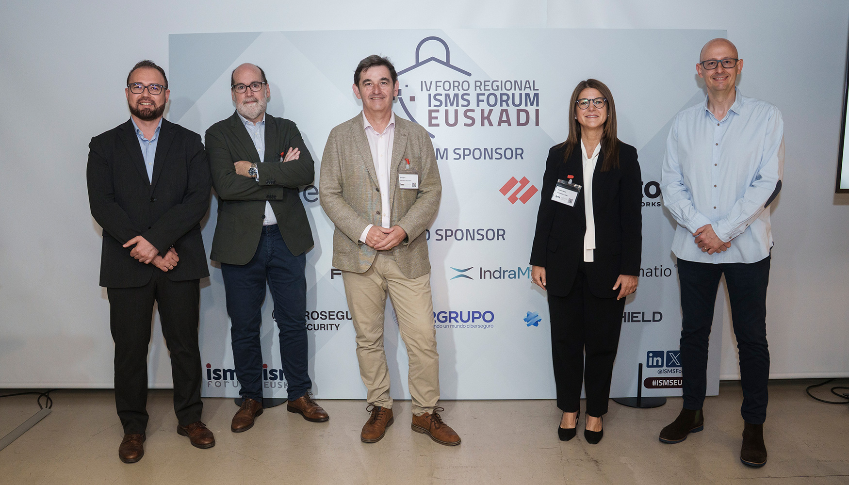 Participantes del sector durante el IV Foro Regional de Ciberseguridad de ISMS Forum Euskadi...