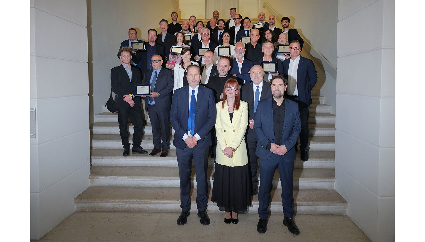 Foto de familia de los 25� Samoter Innovation Awards. Foto: �Veronafiere EnneviFoto