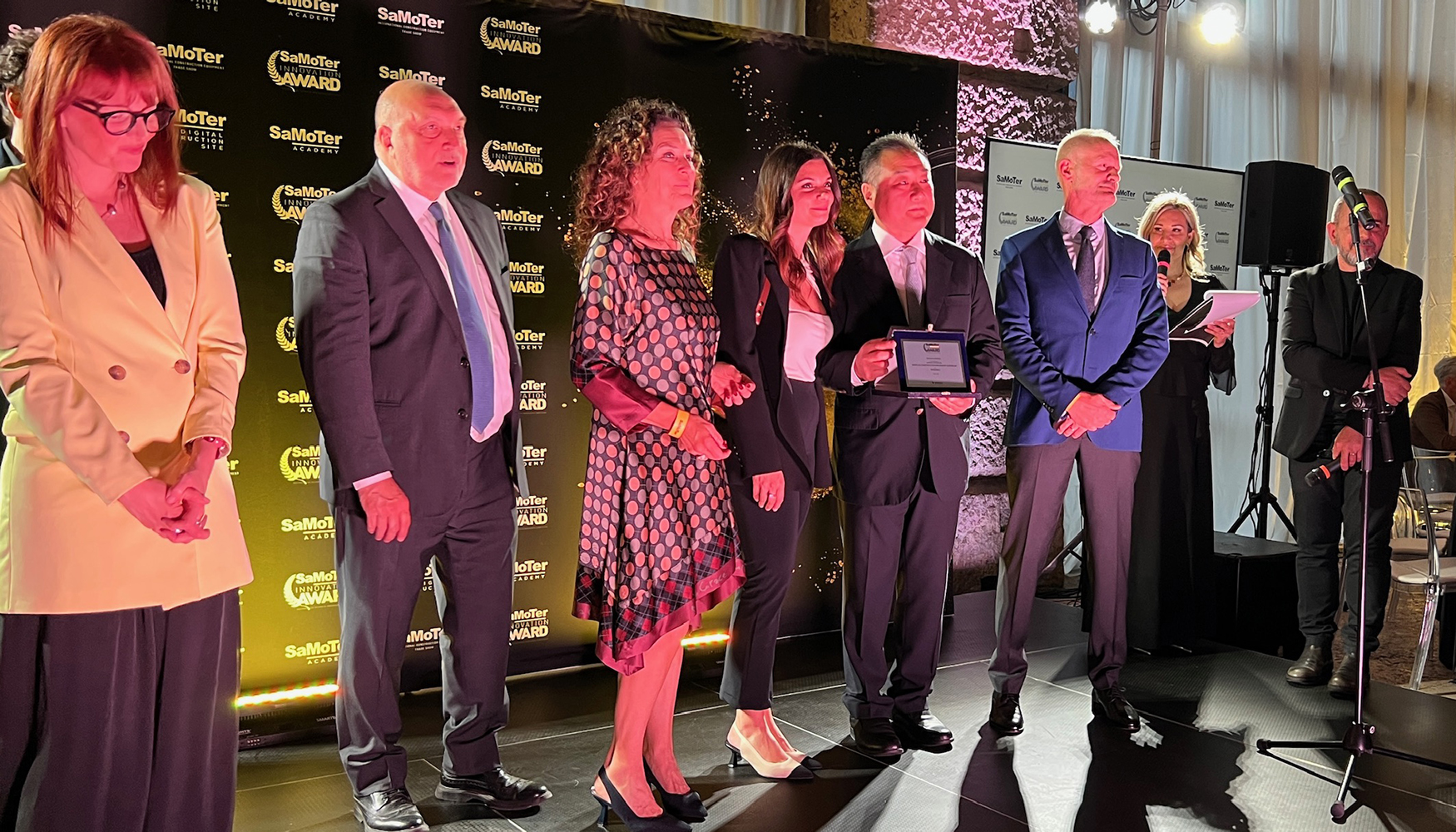 Un momento de la ceremonia de entrega de los premios
