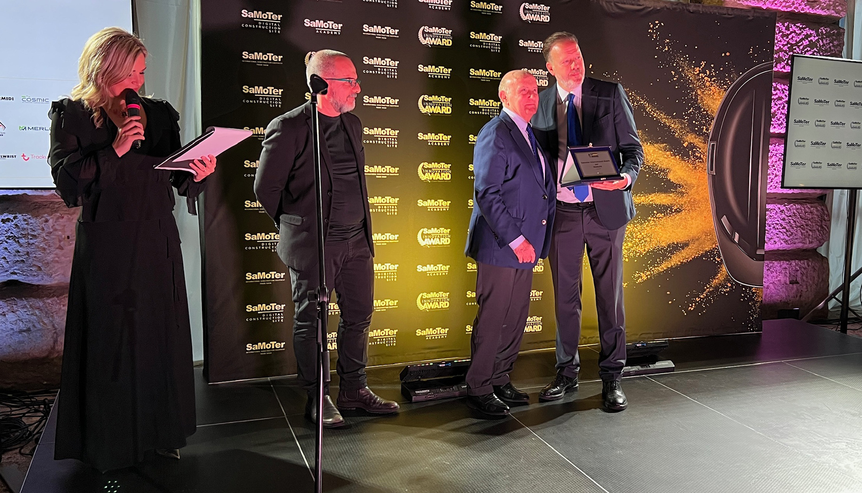 Entrega del 'Premio a las grandes obras y la innovaci�n en infraestructuras' a Webuild por la construcci�n de la Gran Presa del Renacimiento...