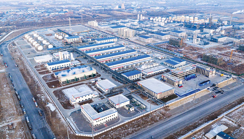El complejo de Songyuan, en China, producir� 45.000 t anuales de hidr�geno verde y 200.000 t de amon�aco y metanol verdes...