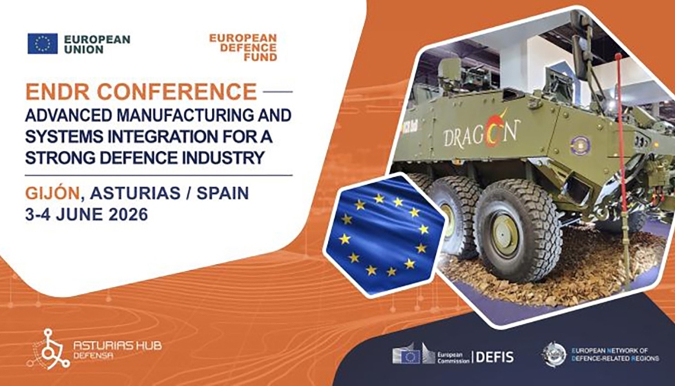 Gij�n acoger� los d�as 3 y 4 de junio la conferencia europea ENDR 2026 sobre industria de defensa