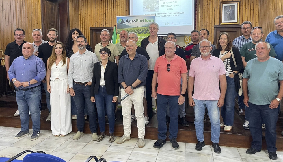 Jornada del Ifapa en la localidad almeriense de Hu�rcal-Overa sobre el proyecto AgroPuriTech