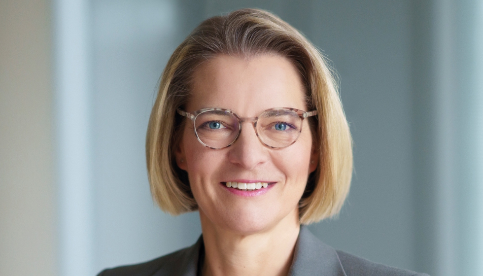 Katja Scharpwinke, miembro del Consejo de Direcci�n de BASF, exvicepresidenta de CEFIC y ponente principal en la Gala Dinner de Expoquimia...