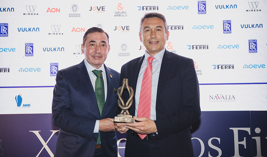 Antonio Fern�ndez Jove, CEO de Jove Group; y Jos� Ram�n Regueira Cervi�o...