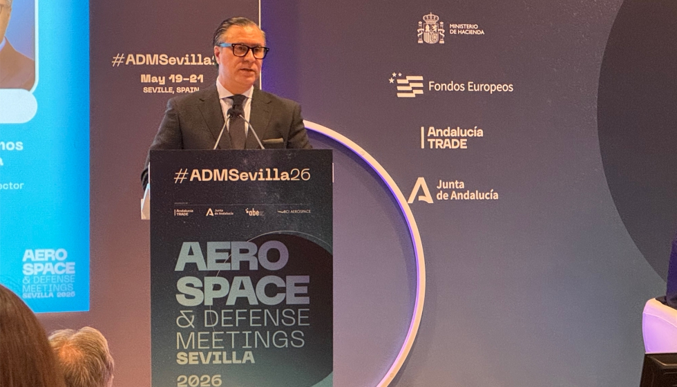 C�sar Ramos Villena, director general de TEDAE, en su presentaci�n