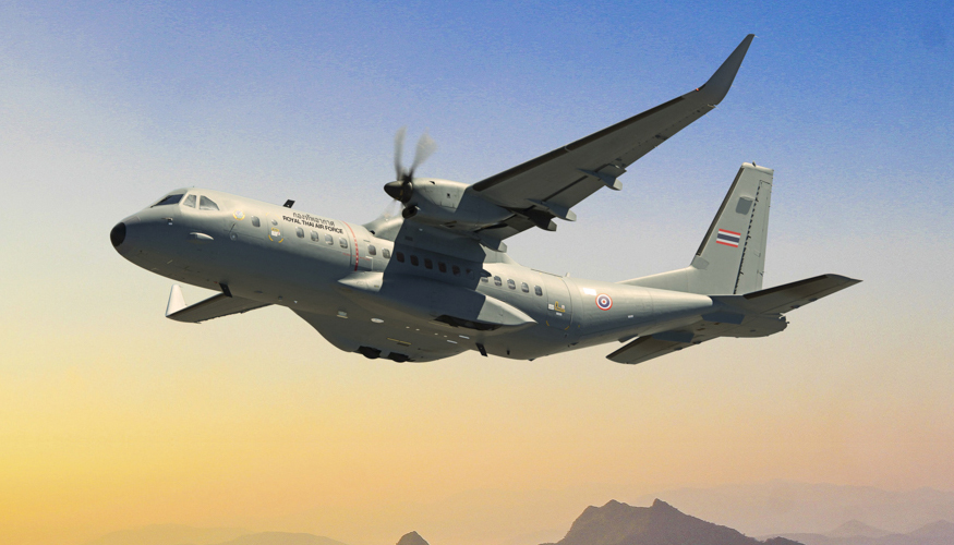Los Airbus C295 en configuraci�n de transporte pueden trasladar hasta 70 soldados o 49 paracaidistas y est�n preparados para operar en pistas no...