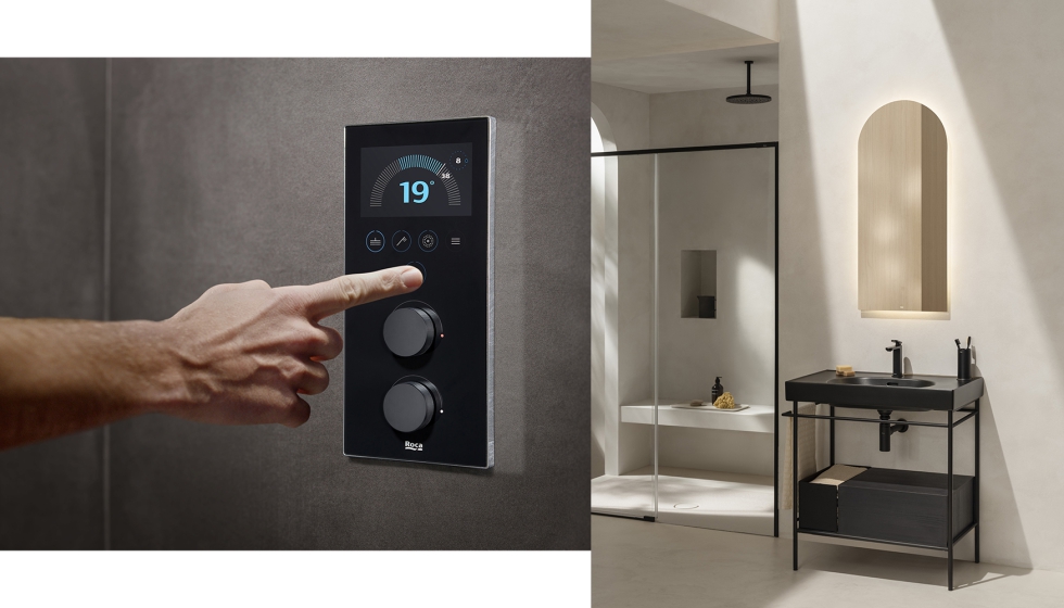 El espacio contar� con una zona de aguas con soluciones tecnol�gicas y novedades de Roca para 2024, como la colecci�n Meridian...