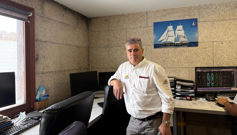 Jos� Luis Pi�eiro, director general de Nauteka