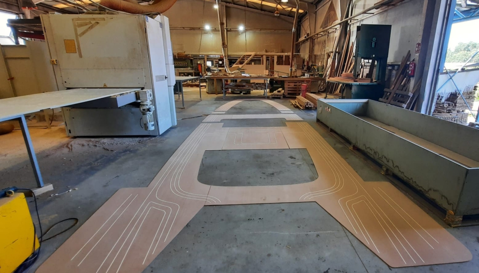 Nauteka controla todo el proceso productivo, desde la selecci�n de la madera hasta la instalaci�n final