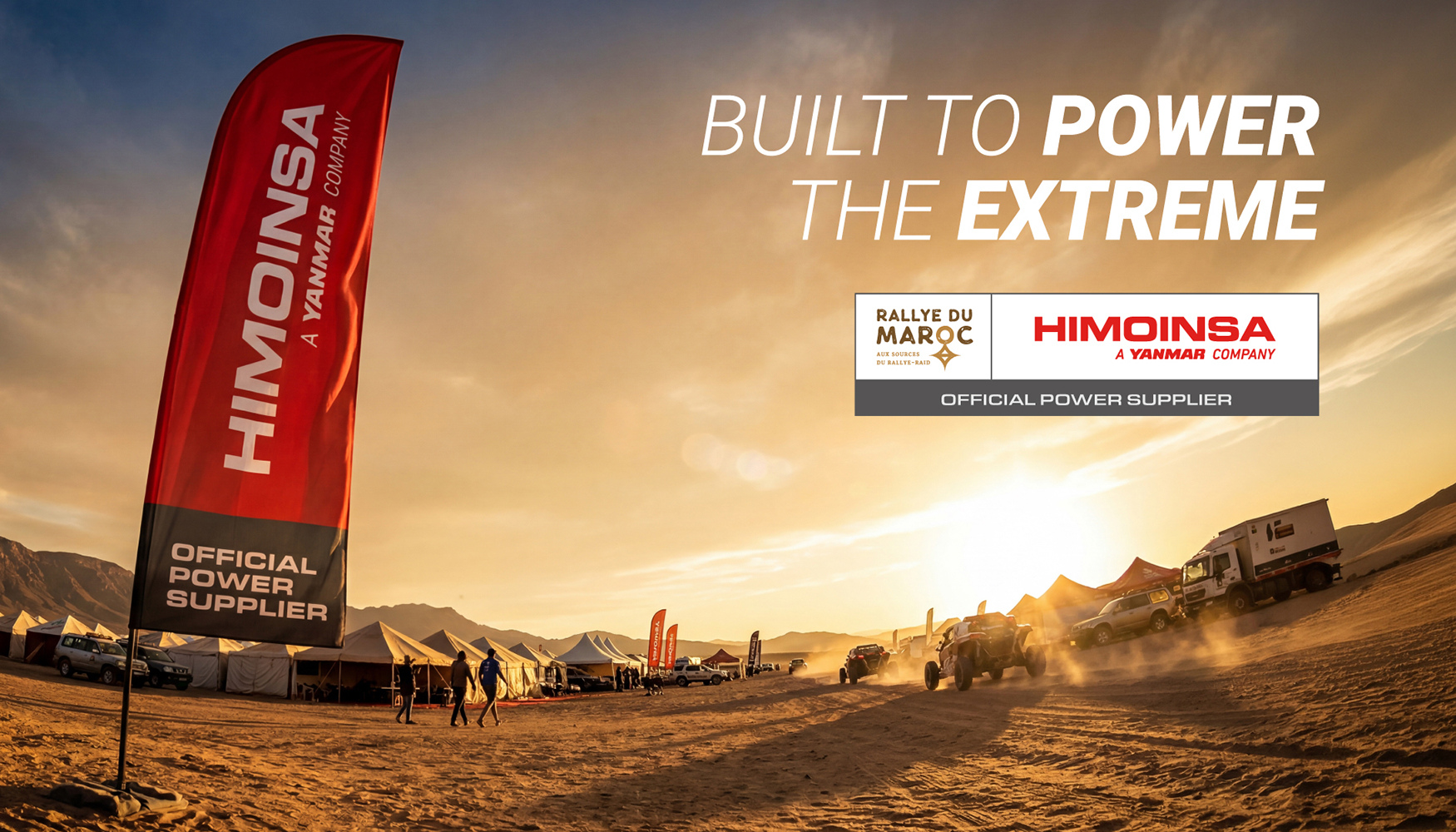 Himoinsa y el Rallye du Maroc suman sus fuerzas