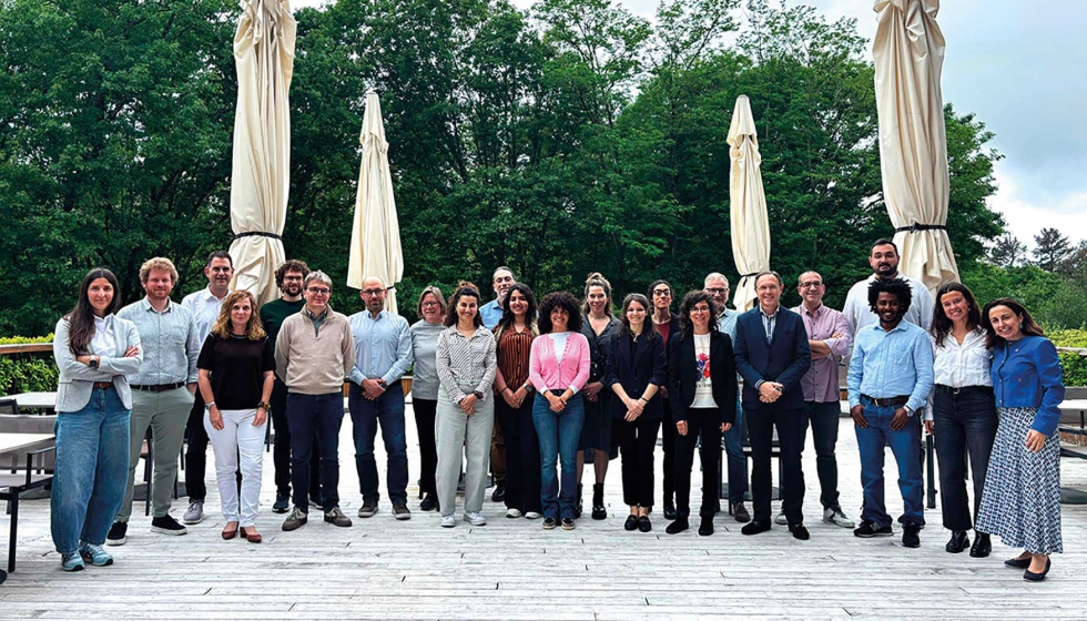 Representantes del consorcio NICKEFFECT durante la Asamblea General y la reuni�n de revisi�n celebradas en San Sebasti�n...