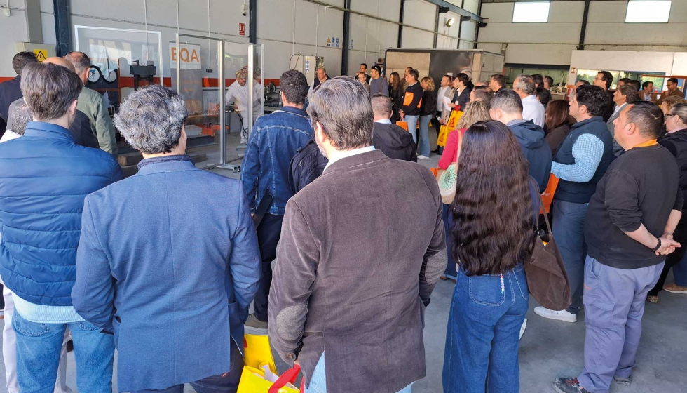 Durante la jornada se realizaron demostraciones pr�cticas de Sika en las instalaciones de EQA Laboratorios en Granada