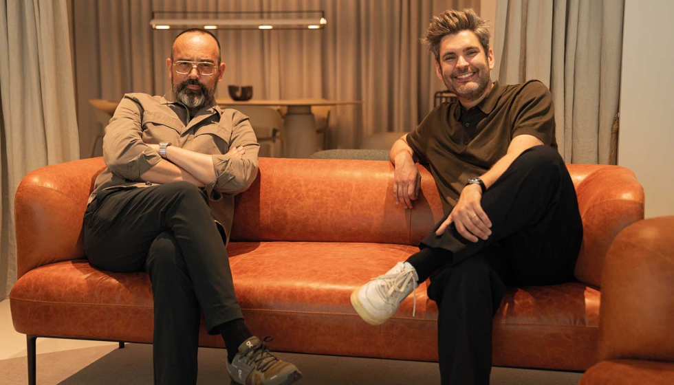 El despacho ha sido dise�ado conjuntamente por el arquitecto Jaime Prous y el comunicador televisivo y creativo publicitario Risto Mejide...