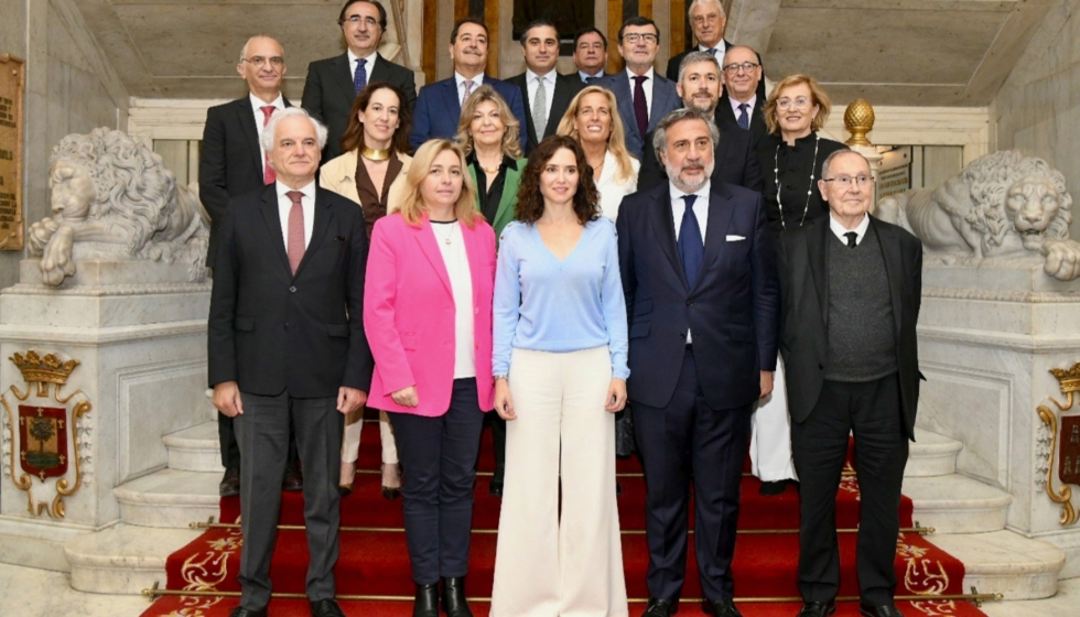 La toma de posesi�n de Luis Collado como representante del AECIM en la C�mara de Comercio de Madrid