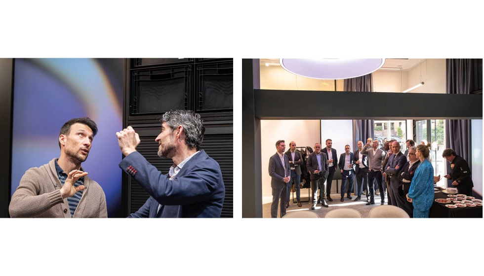 El estudio incorpora zonas destinadas al trabajo colaborativo adem�s de acoger talleres...