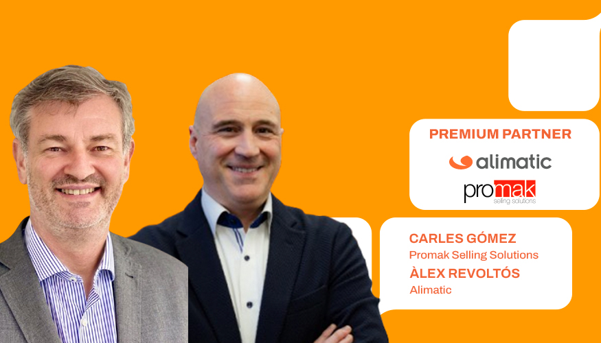 Carles G�mez (Promak Selling Solutions) y �lex Revolt�s (Alimatic)