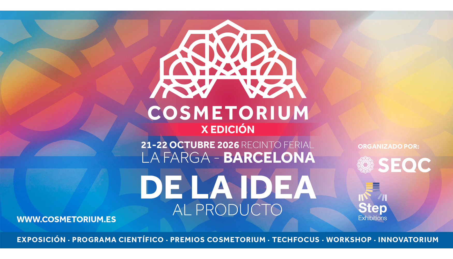 La feria de referencia del sector cosm�tico en Espa�a regresa los d�as 21 y 22 de octubre con m�s expositores y una propuesta formativa reforzada...