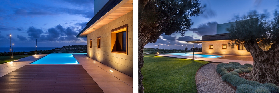 Vivienda en Malta iluminada por la colecci�n Bamboo...