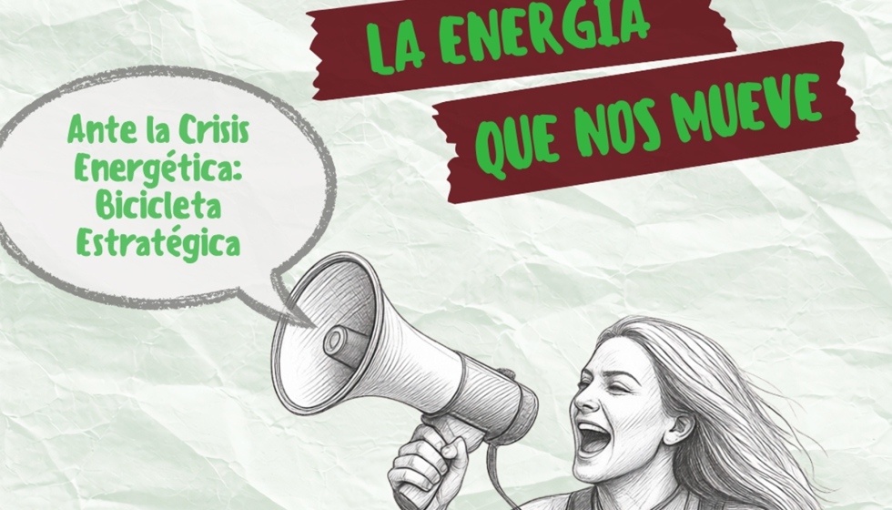 Imagen del cartel de la campa�a �La energ�a que nos mueve� acompa�ar� las movilizaciones convocadas por ConBici en diferentes puntos del Estado...