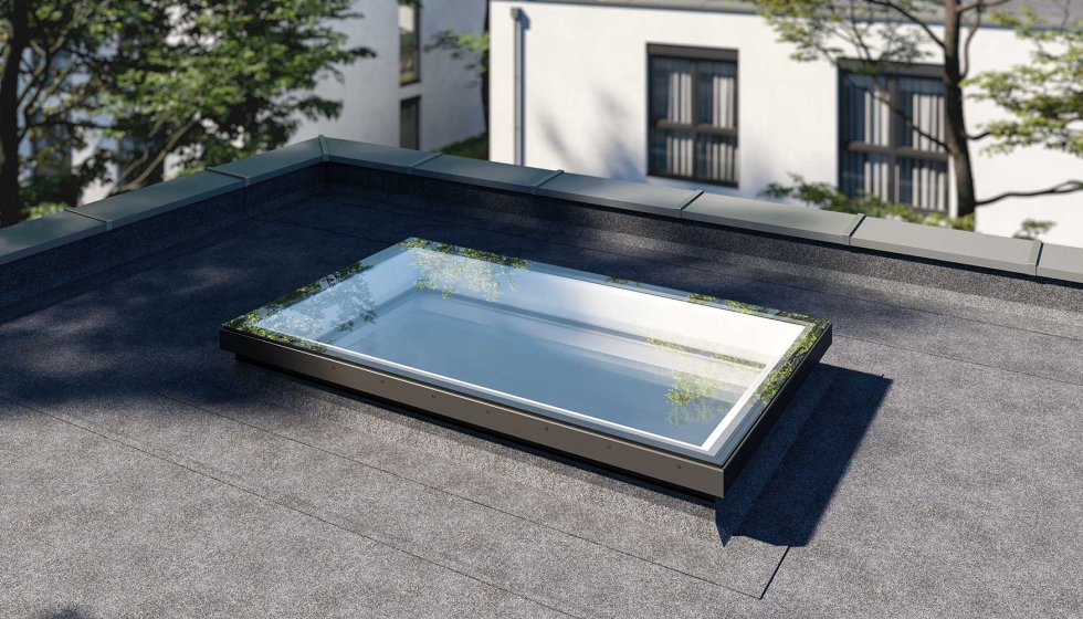 Ventana Velux para cubierta plana