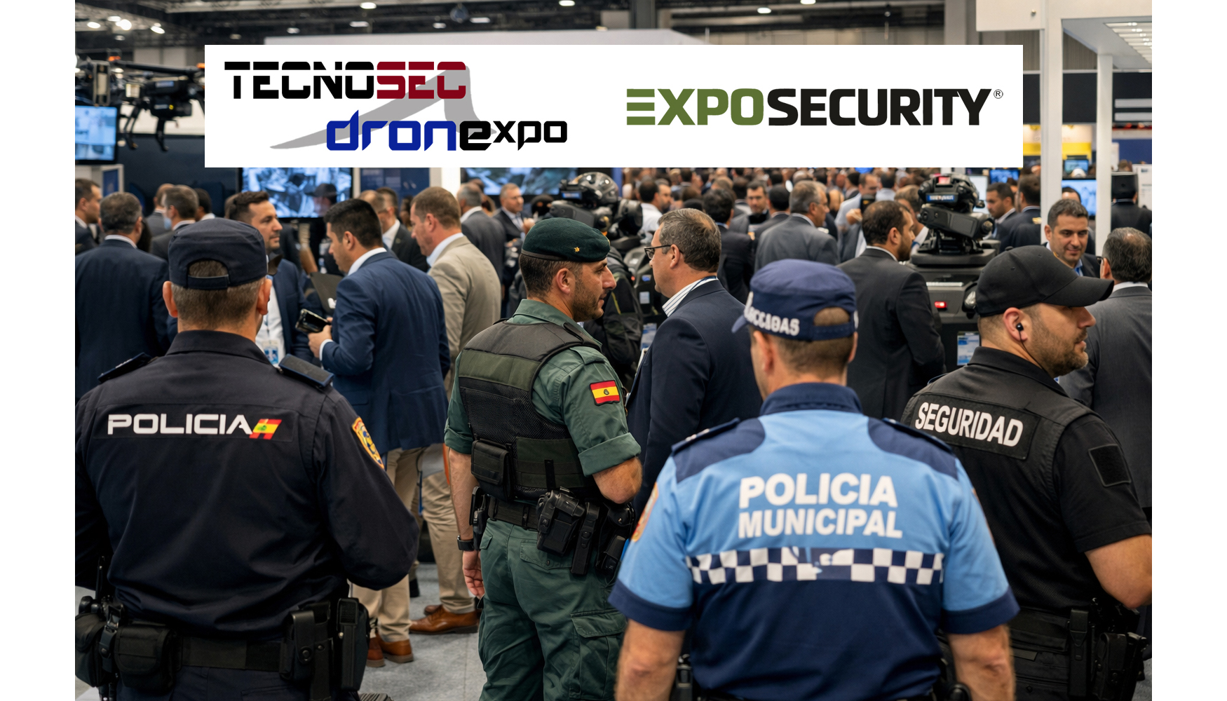 Los organizadores de Tecnosec DronExpo ExpoSecurity esperan superar los 15.000 visitantes profesionales