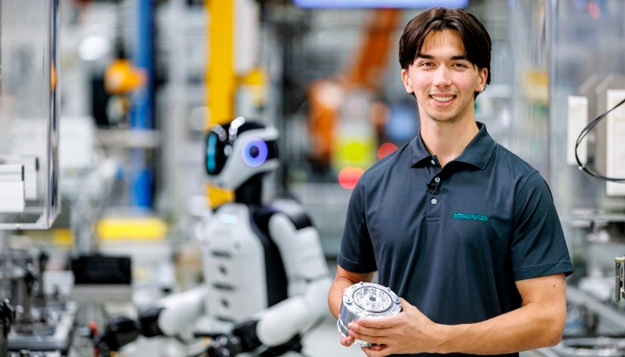 Schaeffler quiere integrar los humanoides de Hexagonen en su propia red de producci�n global y tambi�n proporcionar actuadores rotativos...
