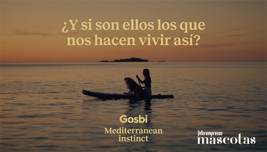 La nueva campa�a de Gosbi reivindica c�mo los perros y los gatos nos conectan con una forma de vivir m�s natural, aut�ntica y esencial...