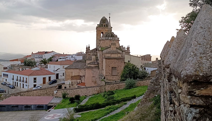 Vista general de Jerez de los Caballeros (Badajoz)