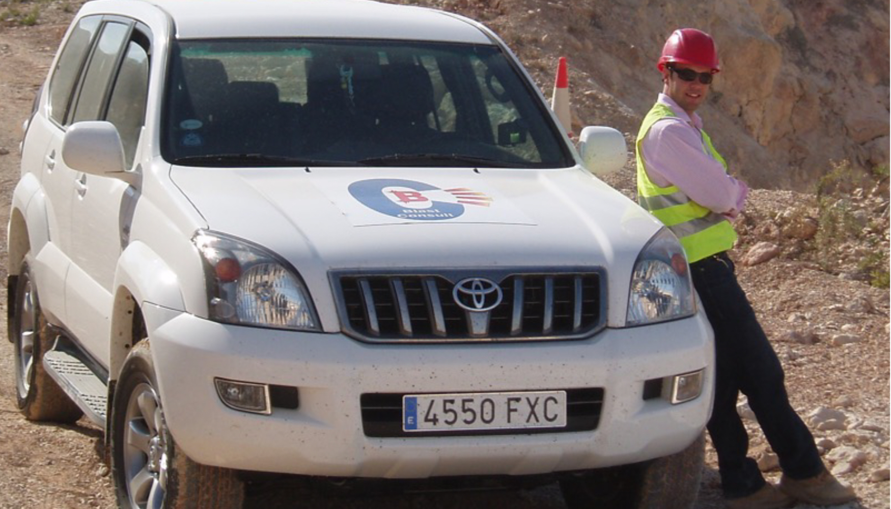Benjam�n Cebri�n en Compa��a General de Canteras, donde desarroll� los primeros proyectos