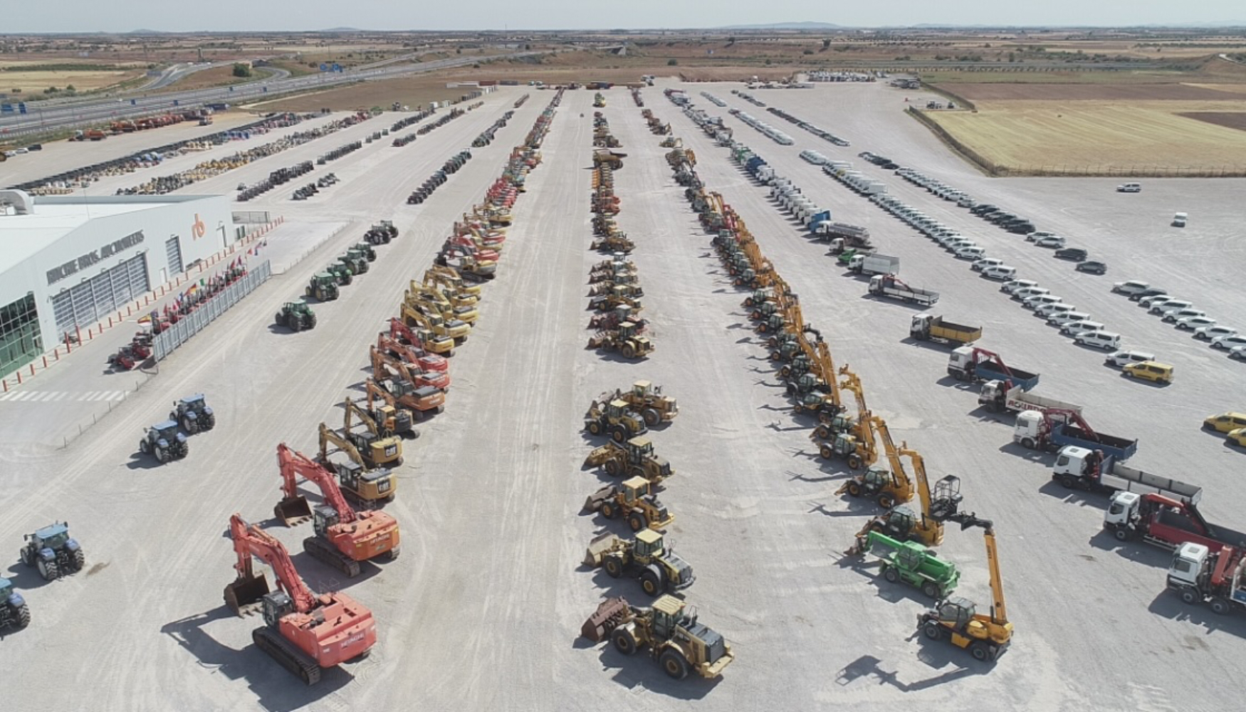 Instalaciones de Ritchie Bros. Espa�a en Oca�a