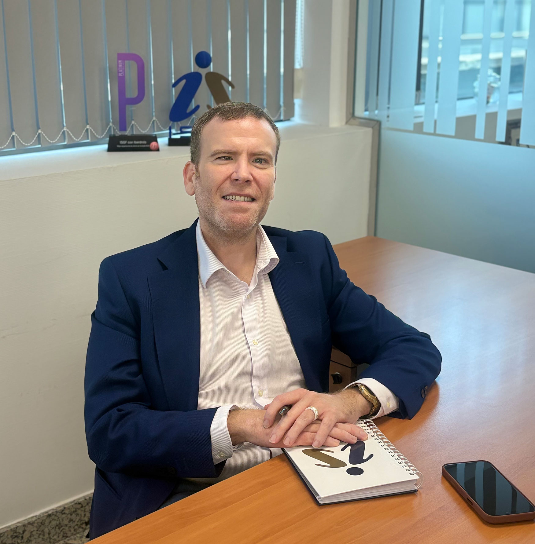 Javier C�ceres, director general y CIO de ISGF