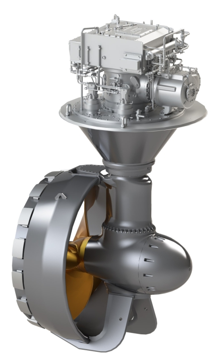 Schottel RudderPropeller SRP con ProAnode. Fuente: Schottel