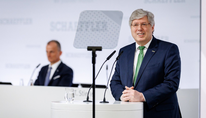 Georg F. W. Schaeffler, accionista familiar y presidente de la Junta de supervisi�n de Schaeffler AG