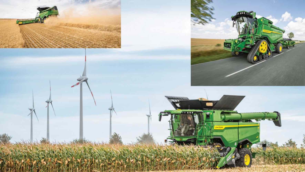 Las mejoras afectan a las gamas de cosechadoras de sacudidores, rotativas y de alta capacidad de John Deere