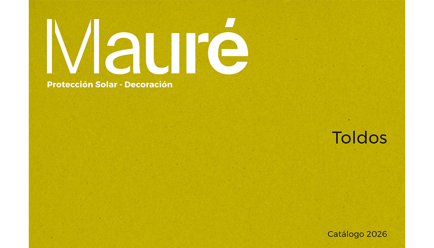 Portada del cat�logo de toldos Maur�