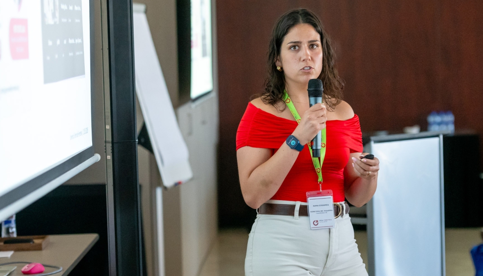 N�ria Esquerda explic� las iniciativas del Gremi en cuanto a liderazgo femenino