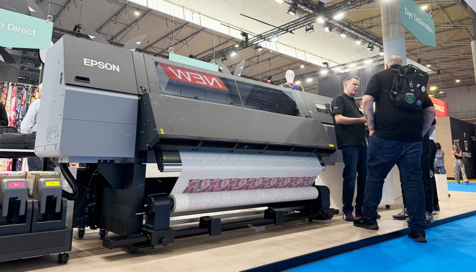 La nueva SureColor F20000 fue una de las principales primicias mostradas por Epson durante el certamen