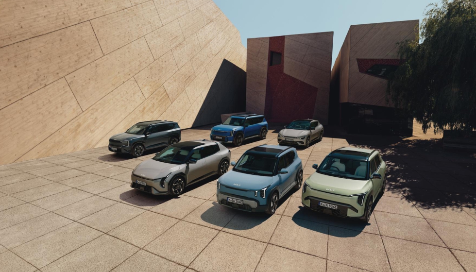 La familia el�ctrica de Kia alcanz� 1.065 matriculaciones en mayo gracias al impulso de modelos como los EV3, EV2 y EV4