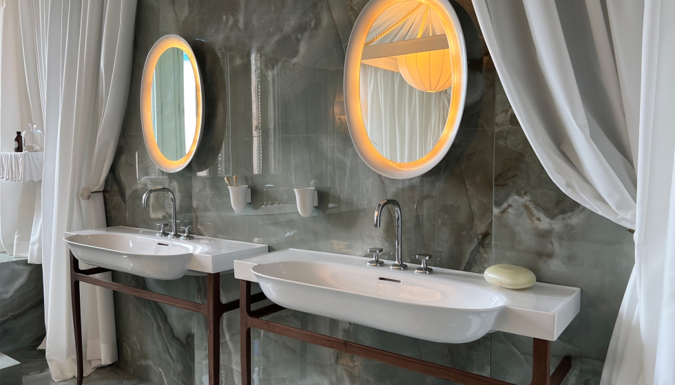La colecci�n The New Classic, de Laufen...