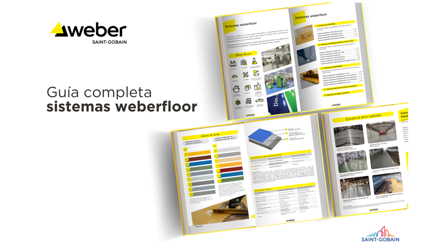 Con la nueva Gu�a Completa weberfloor para pavimentos de resina Saint-Gobain Weber �refuerza su compromiso con el desarrollo de soluciones...