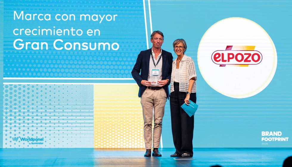 La ense�a recibe el premio por ser la marca de gran consumo que mejor evoluci�n ha tenido en el mercado en el �ltimo a�o...