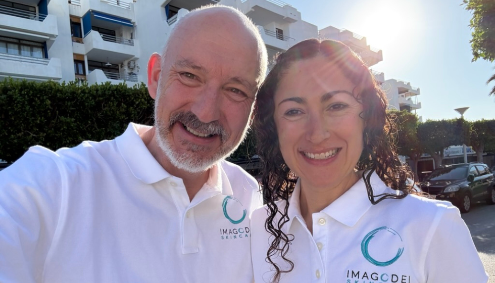 Ian Wilders y Pilar Mac�as, fundadores de Imago Dei Skincare