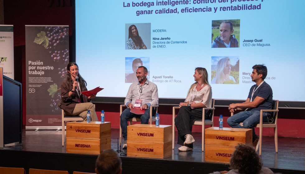En la mesa redonda 'La bodega inteligente...