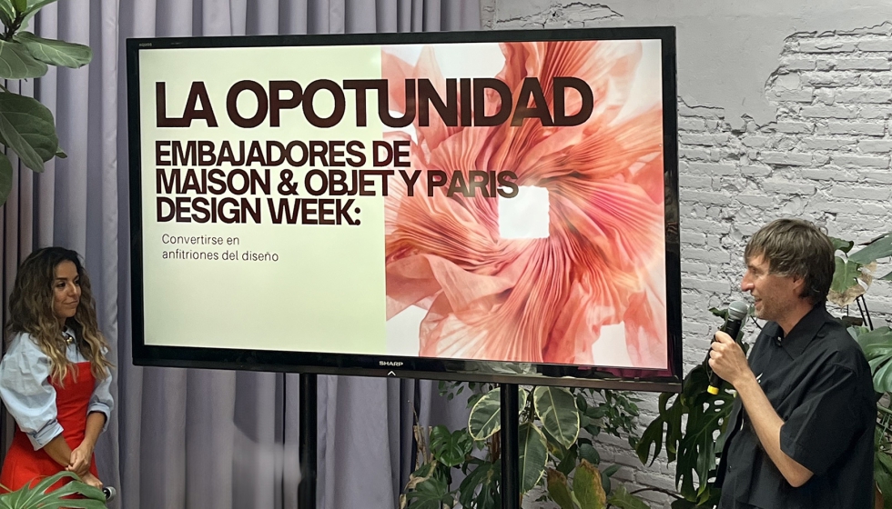 Ana Milena y Christophe Penasse fundadores del estudio Masquespacio y embajadores de la nueva edici�n de Maison&Objet