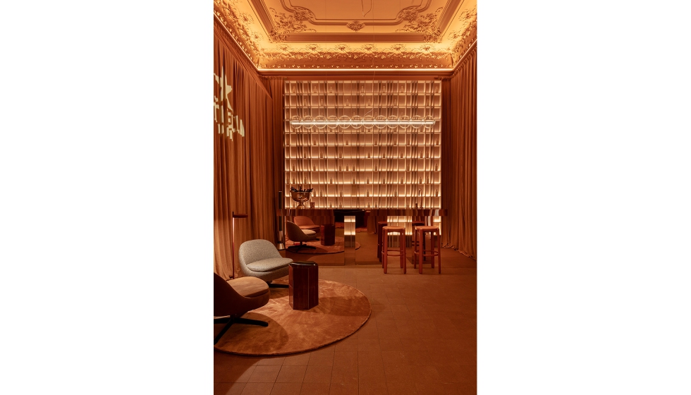 El impresionante e inmersivo bar de Olga Pajares y Nandu Jubany. Foto: Meritxell Arjalaguer