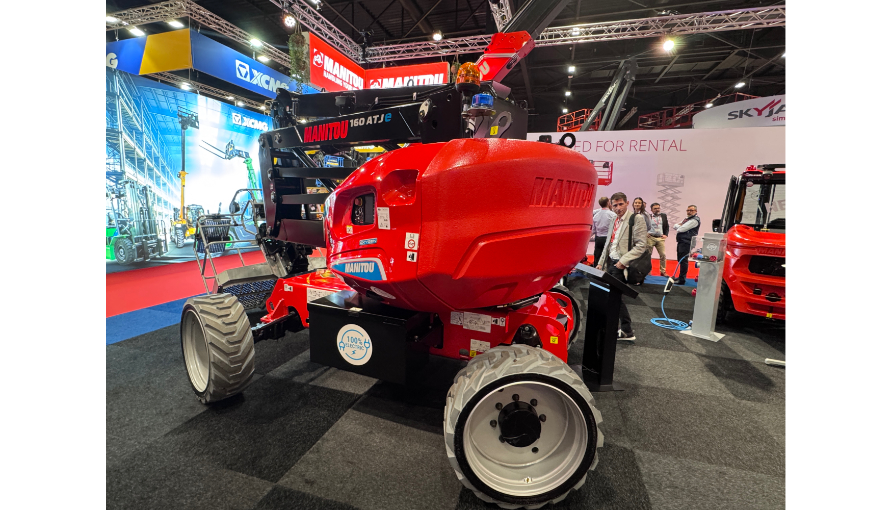 Brazo articulado el�ctrico Manitou 160 ATJ e