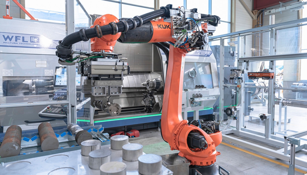 La capacidad de producir las 24 horas del d�a es imprescindible en el sector de la defensa y WFL ofrece soluciones de automatizaci�n integrales...