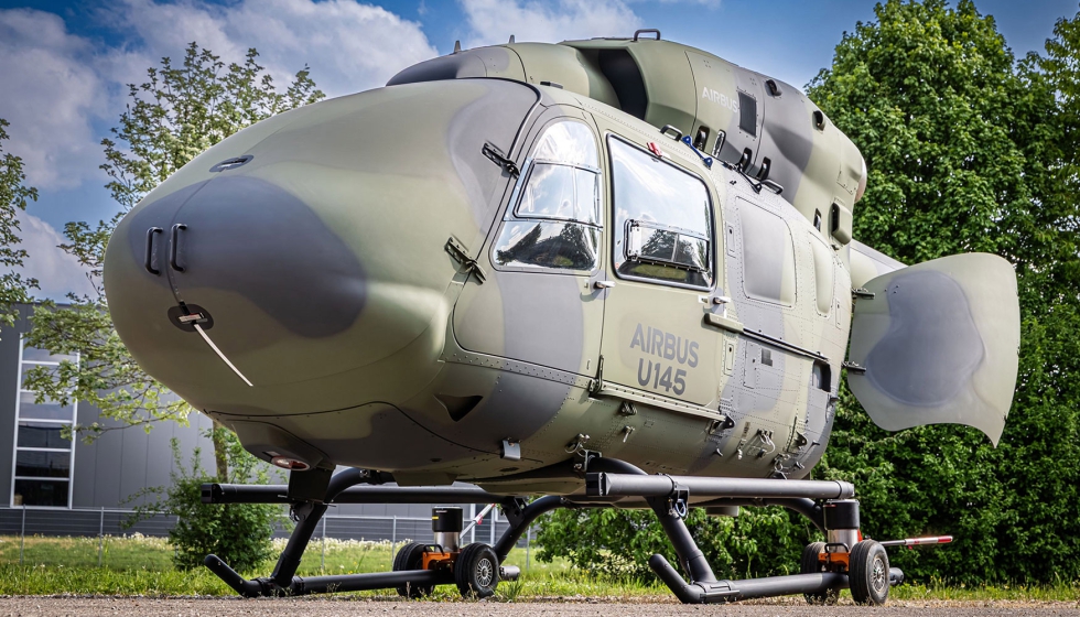 El U145 es el segundo helic�ptero tripulado que Airbus adapta a una configuraci�n no tripulada