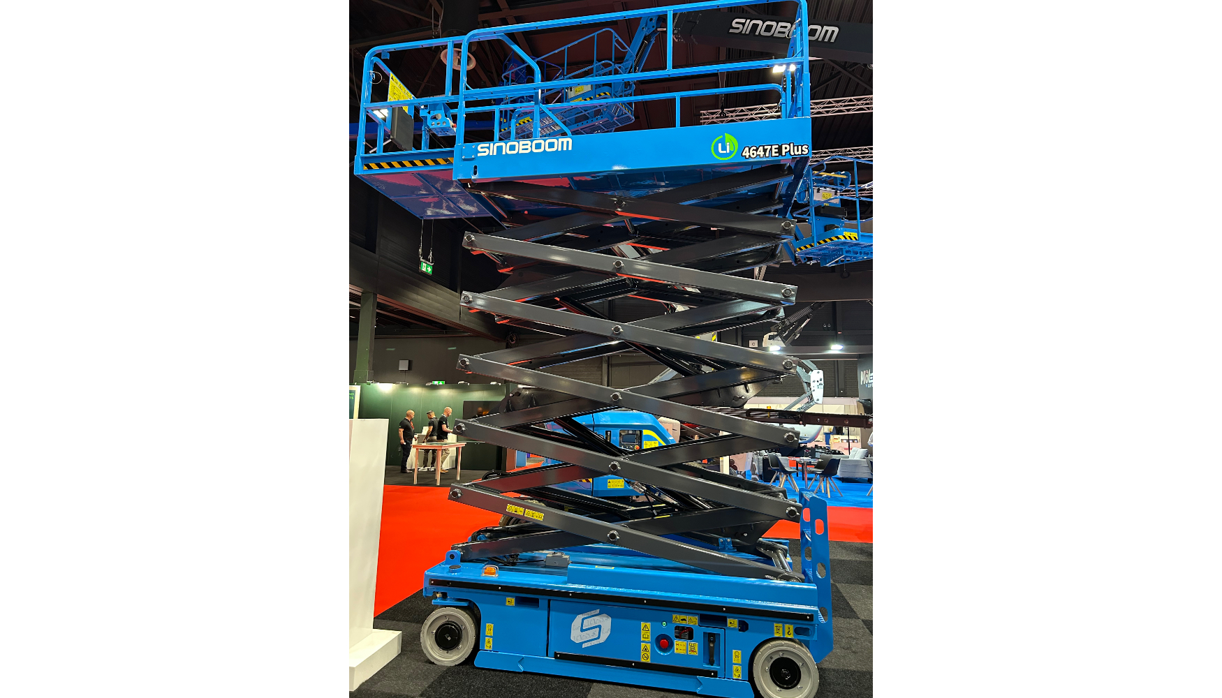 Sinoboom sigue potenciando su gama de tijeras el�ctricas
